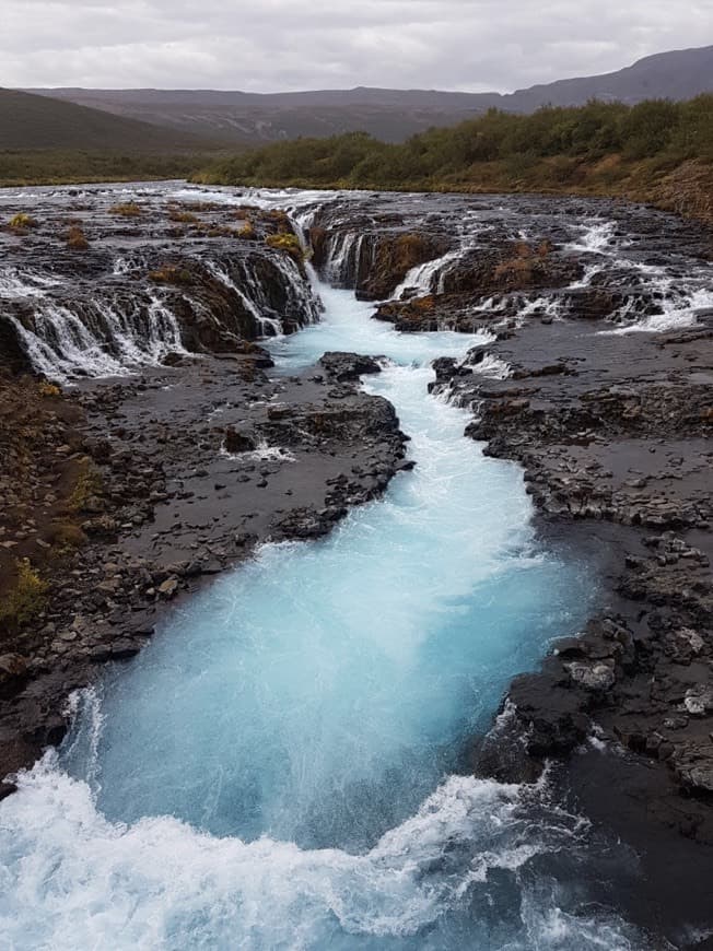 Lugar Bruarfoss Waterfall