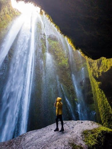 Lugar Gljufrafoss