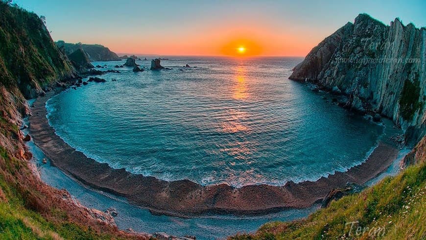 Lugar Playa del Silencio O Gaviero