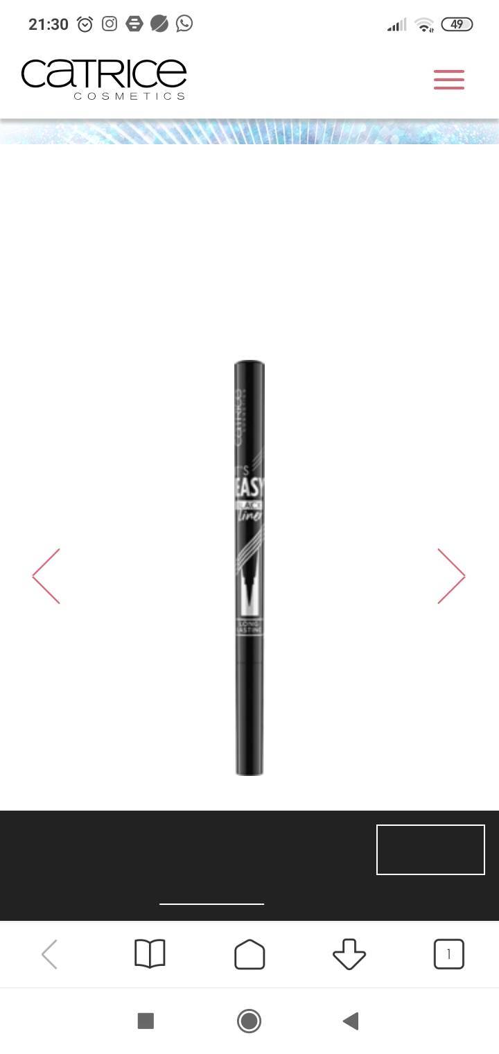 Fashion Catrice eye liner 