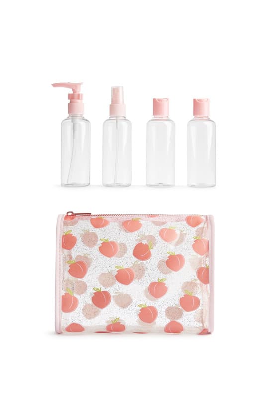 Product Conjunto bolsa maquilhagem/4 frascos viagem Peachy SD Beauty