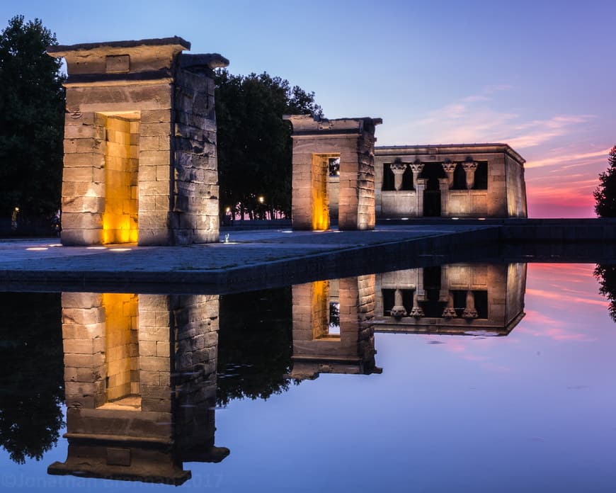 Lugar Templo de Debod