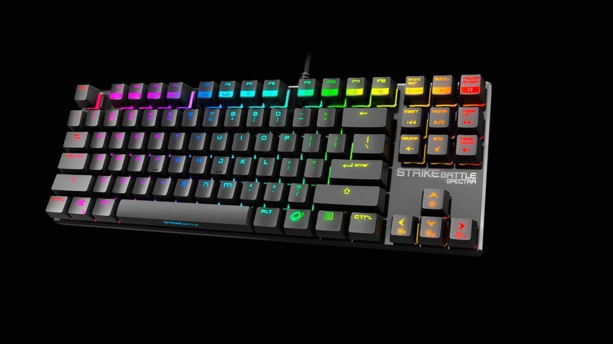 Producto Teclado Ozone Strike Battle Spectra