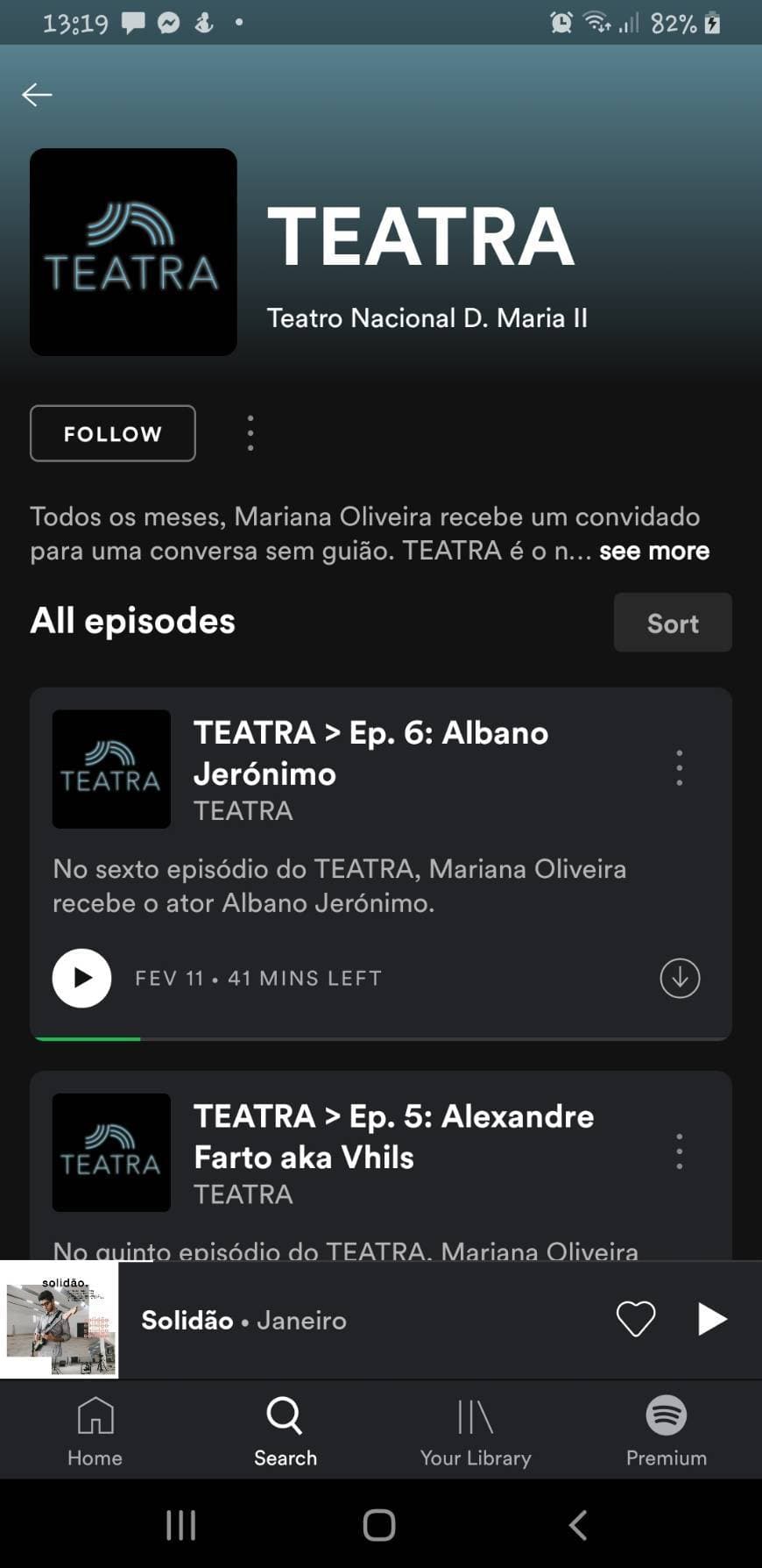 App Spotify: Música y podcasts