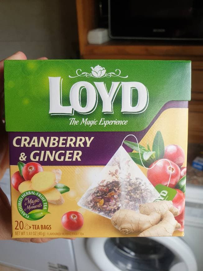 Producto Loyd chá  cranberry  e ginger