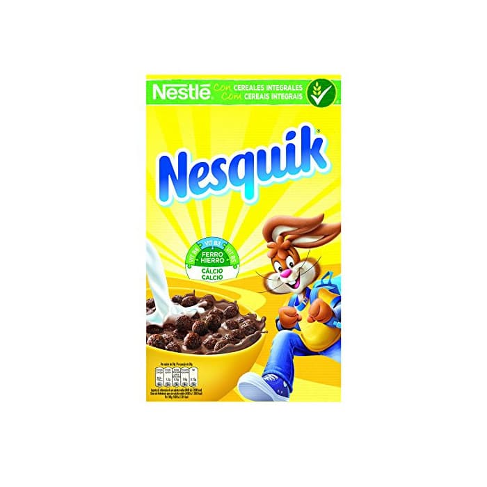 Producto Nestlé Nesquik Cereales de trigo y maíz tostados al cacao