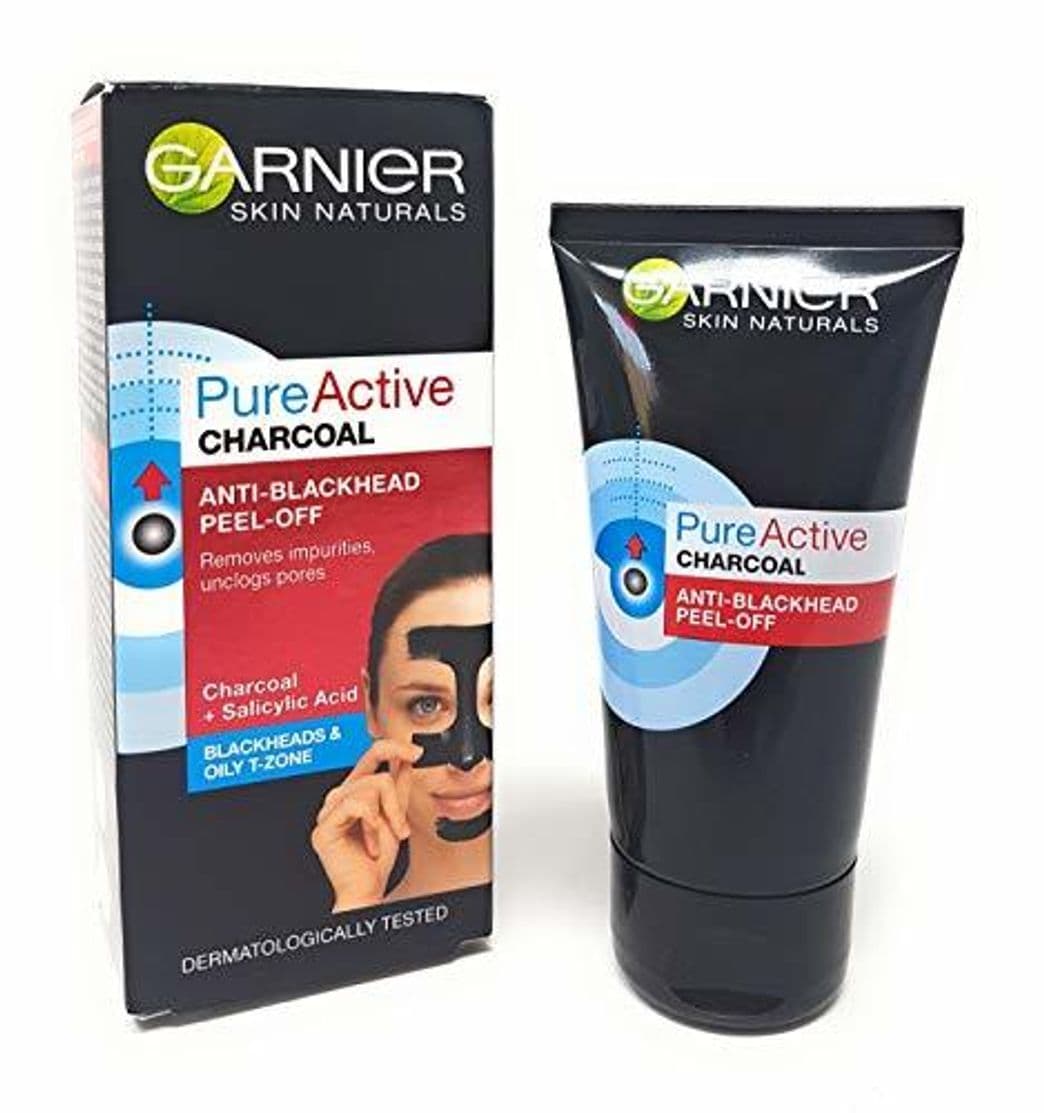 Beauty Garnier Pure Active CHARCOAL Anti-Blackhead Peel-Off Negro cepillo de cabello