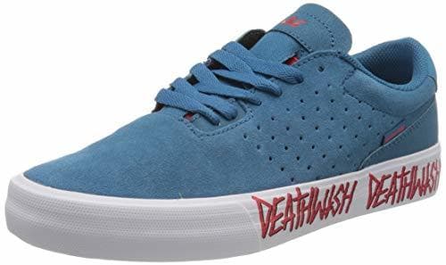 Moda Supra Lizard, Zapatillas de Skateboard Unisex Adulto, Azul