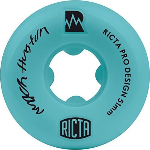 Producto Ricta Nyjah Huston Pro NRG Teal Skateboard Wheels - 51mm 81b