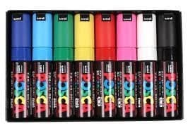 Producto POSCA PC-8K ART MARKER PENS "PACK OF 8" Assorted Colours