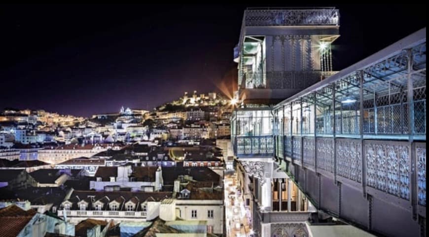 Lugar Elevador de Santa Justa