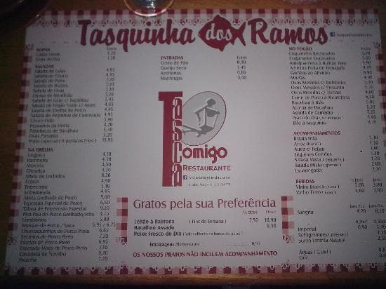 Restaurantes Tasquinha dos Ramos