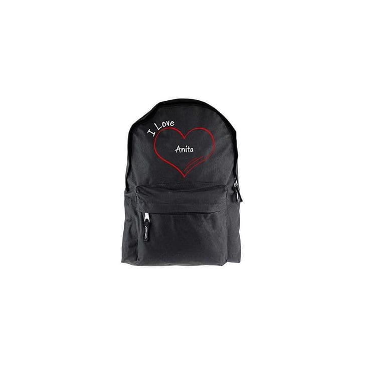 Producto Modern I Love Anita negro mochila