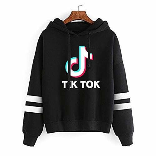 Fashion TIK Tok Hoodies Sudadera Chaqueta De Manga Larga Niños Y Niñas