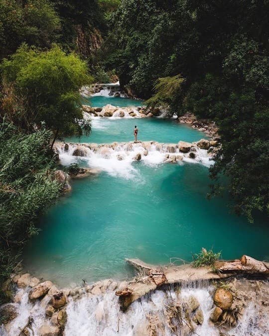 Lugar Pozas Azules, Atzala