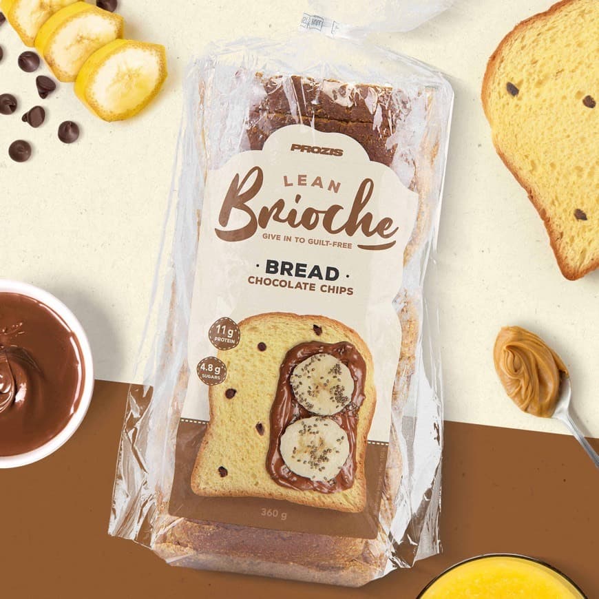 Producto Lean Brioche Bread - Pepitas de Chocolate 360 g - Padaria