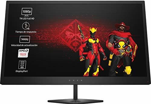 Electrónica HP OMEN 25 - Monitor gaming de 25 pulgadas FreeSync