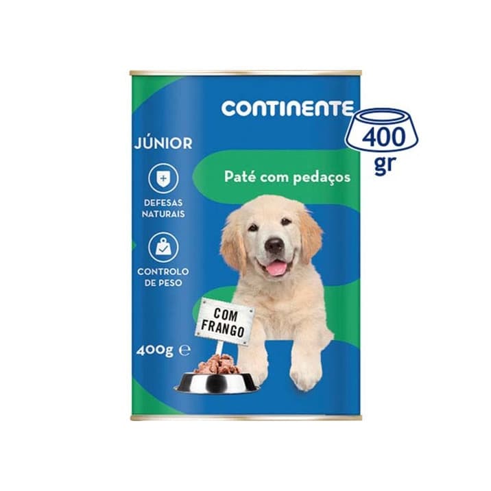 Product Patê para cão Júnior Continente