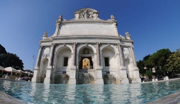 Lugar Fontana dell'Acqua Paola