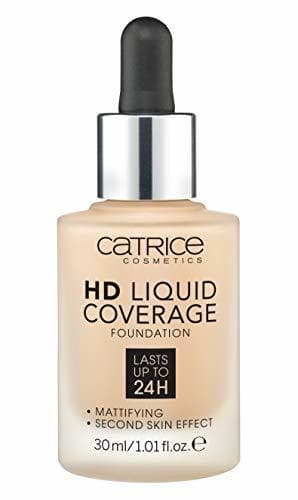 Beauty Catrice hd foundation sand beige 030 coverage liquid 30 ml.