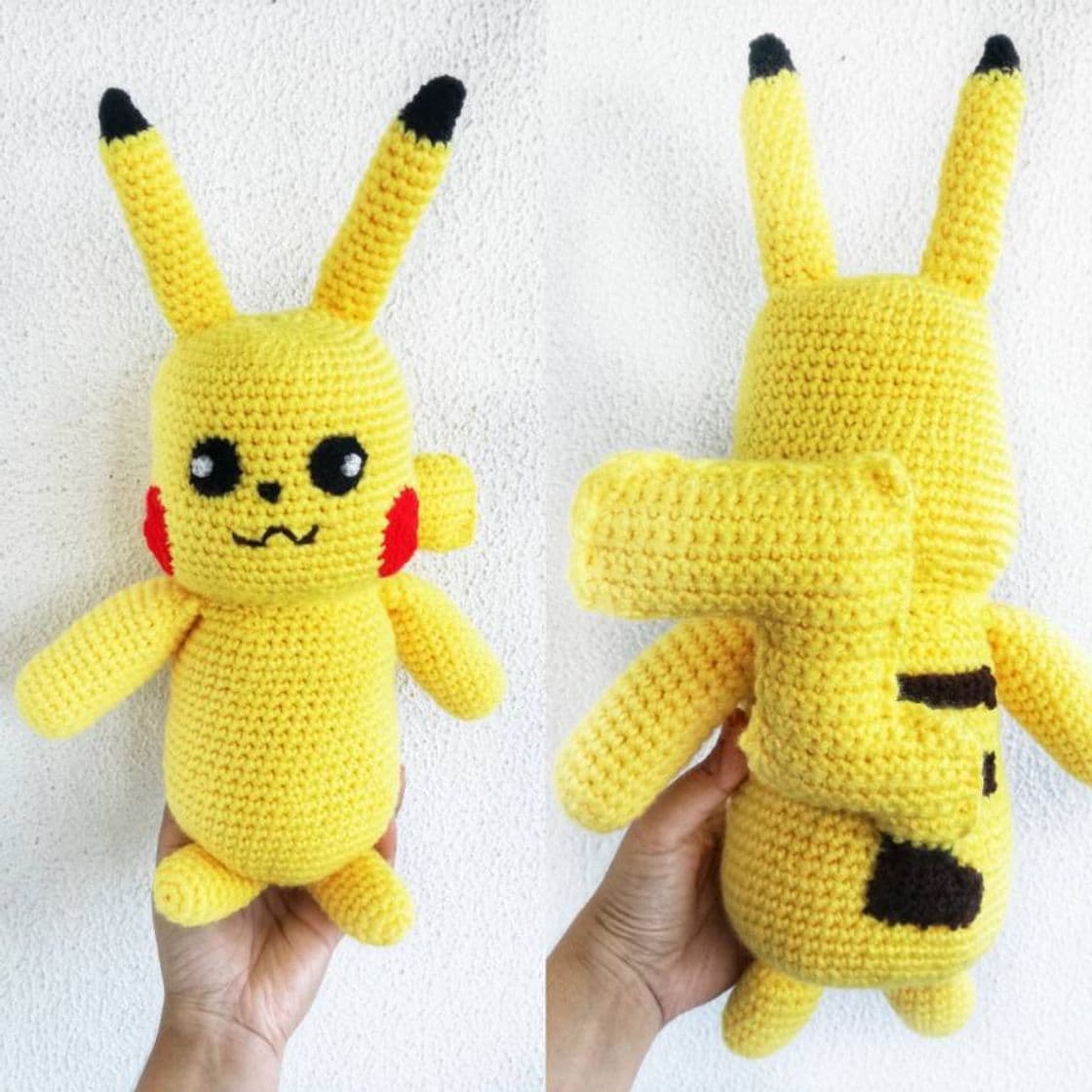 Producto Pikachu amigurimi