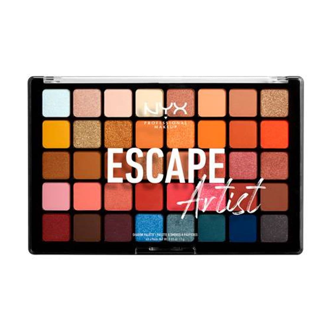 Product Nyx Professional Makeup Shadow Palette Escape Artist