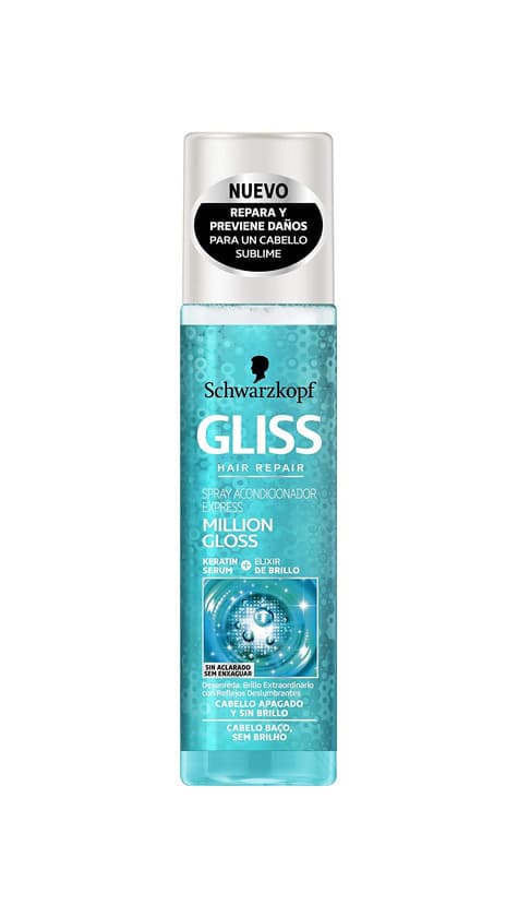 Product Schwarzkopf Gliss repair amaciador em spray.