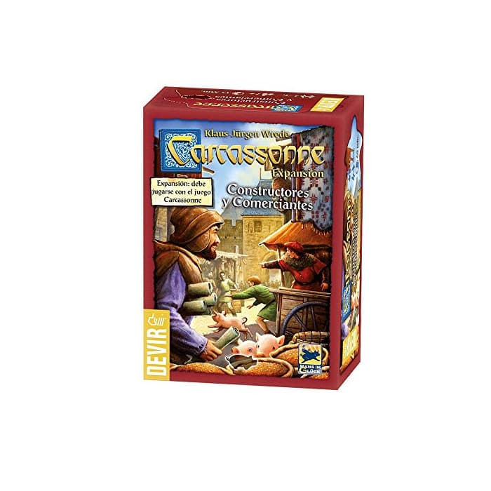 Producto Devir - Carcassonne: Constructores y Comerciantes