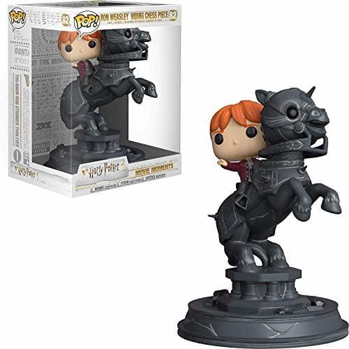 Juego Funko- Pop Vinyl: Movie Moments: Harry Potter S5: Ron Riding Chess Piece