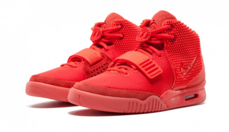 Fashion Nike air yeezy 2 red october 