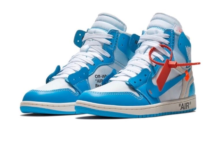 Fashion Air jordan 1 retrô Unc Off White