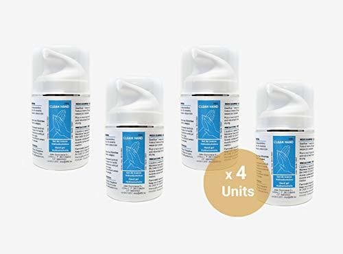 Product Pack de 4 Gel Sanitario Hidroalcoholico para Manos