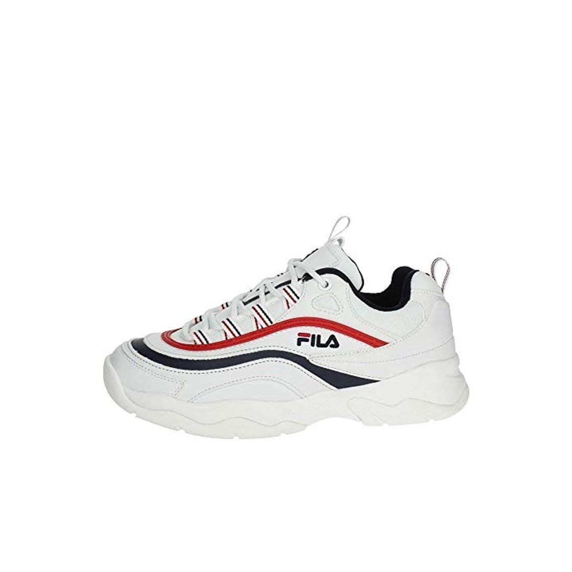 Fashion Fila Ray Low Wmn 1010562-150, Zapatillas para Mujer, Blanco