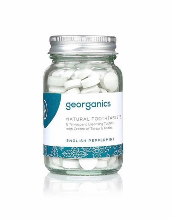 Moda Pastilhas Dentífricas Georganics – Menta Inglesa