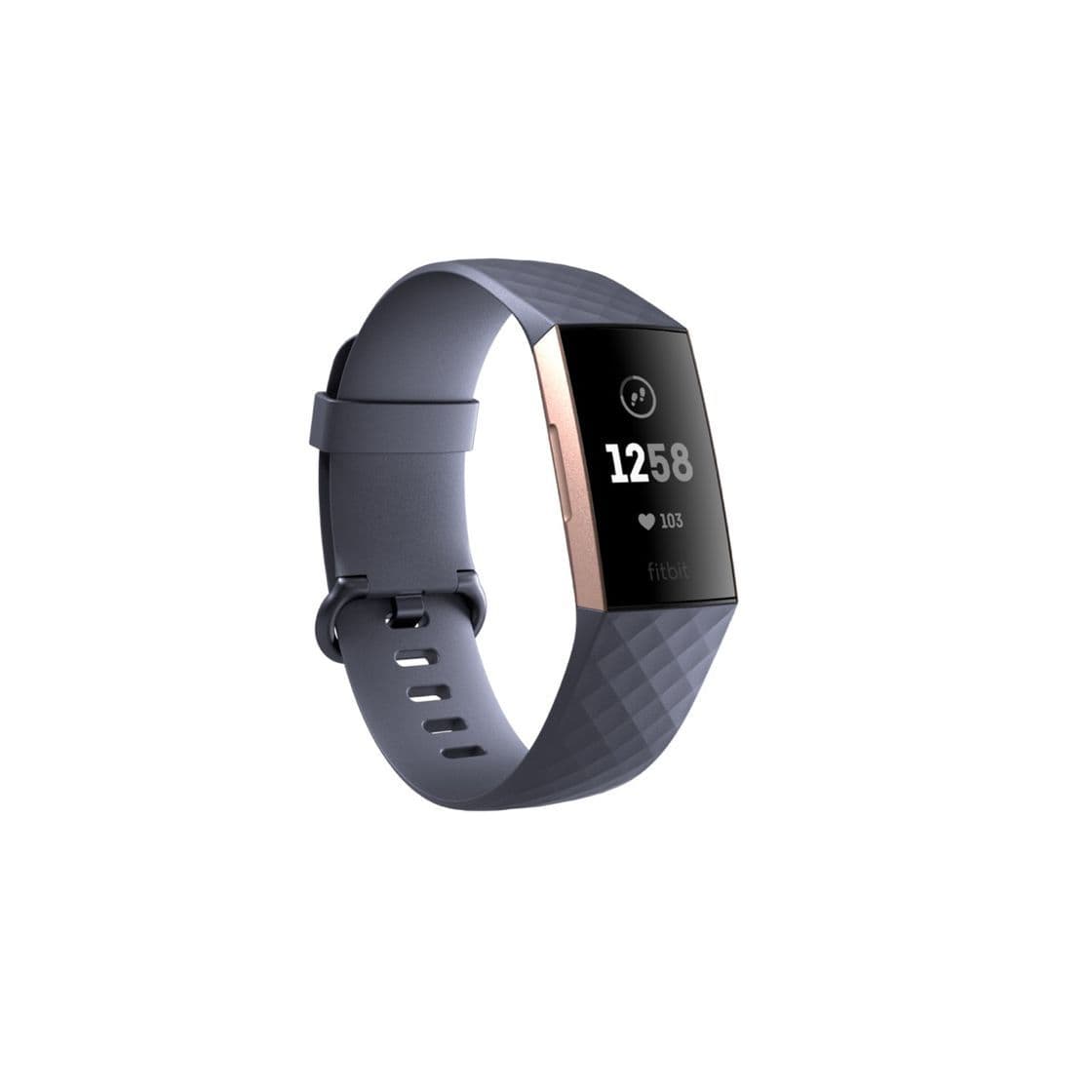 Fitness Fitbit Charge 3 Pulsera avanzada de salud y actividad física, Negro