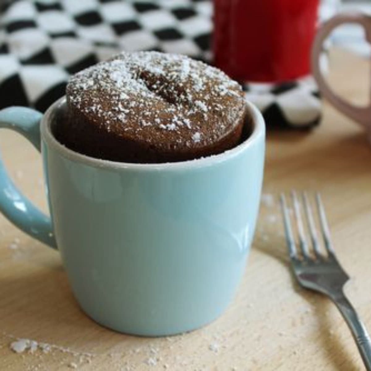 Fashion Bolo de caneca de chocolate - TudoGostoso