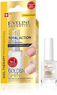 Product Eve Line Cosmetics 8 in1 total Action uñas Conditioner con partículas de oro, 1er