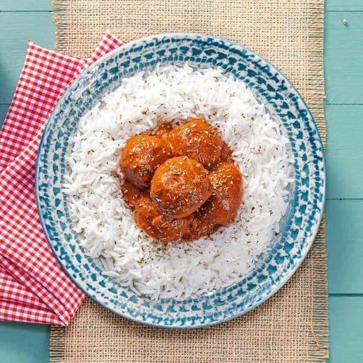 Product Almôndegas de Carne de Vaca Maturada com Basmati PROZIS 