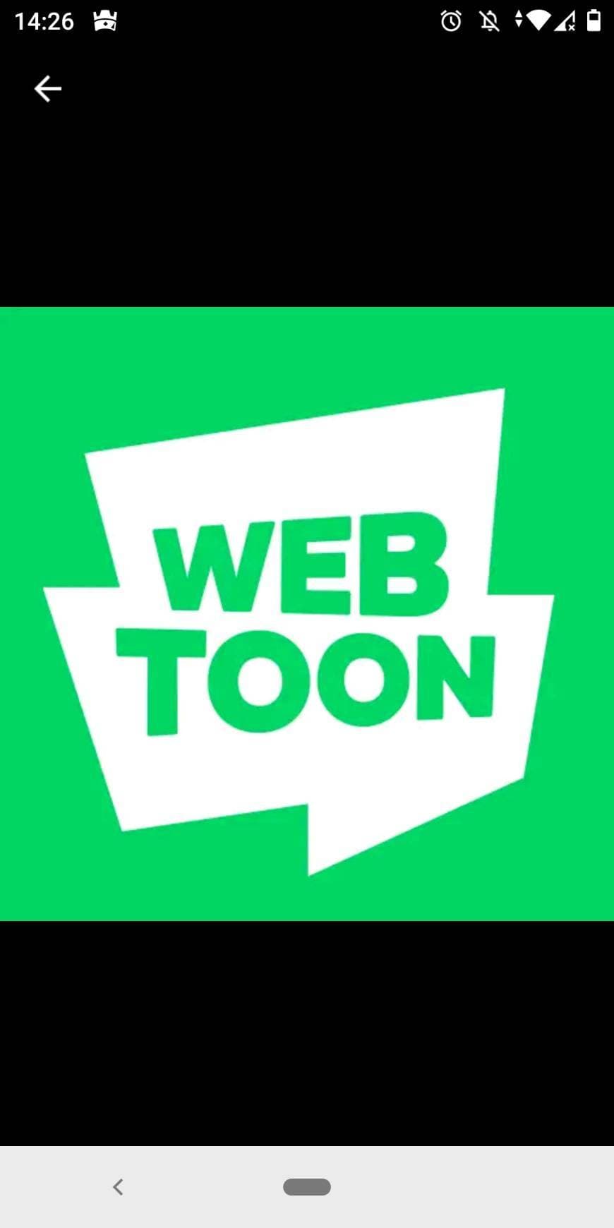 App WEBTOON