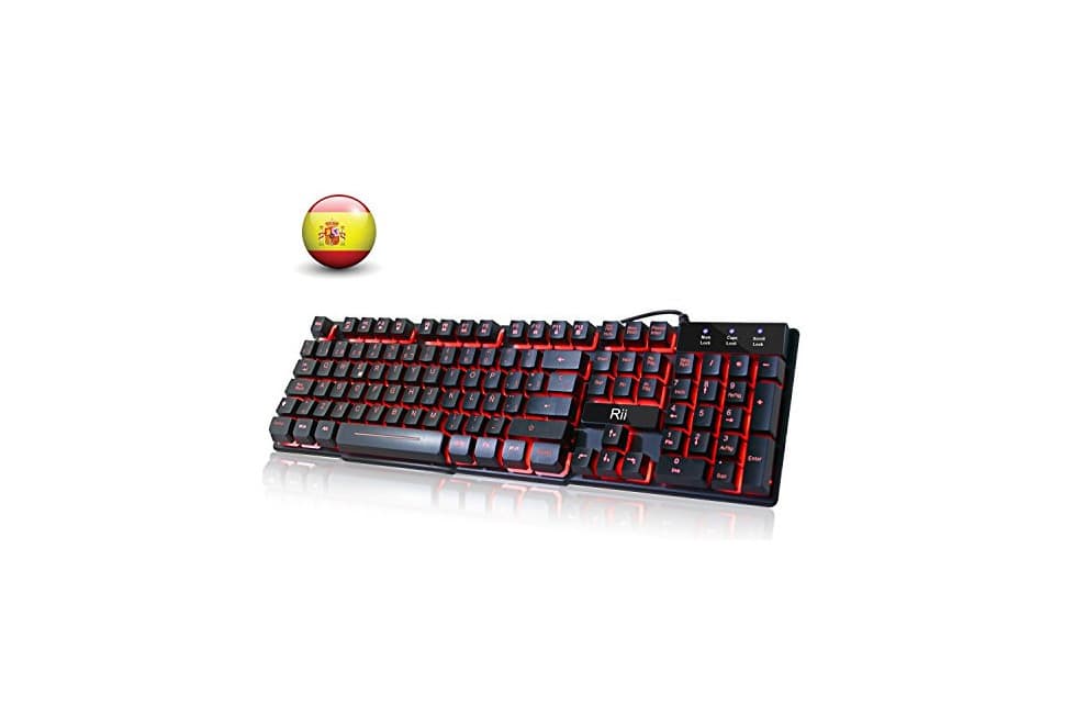 Electrónica Rii RK100 Teclado Gaming