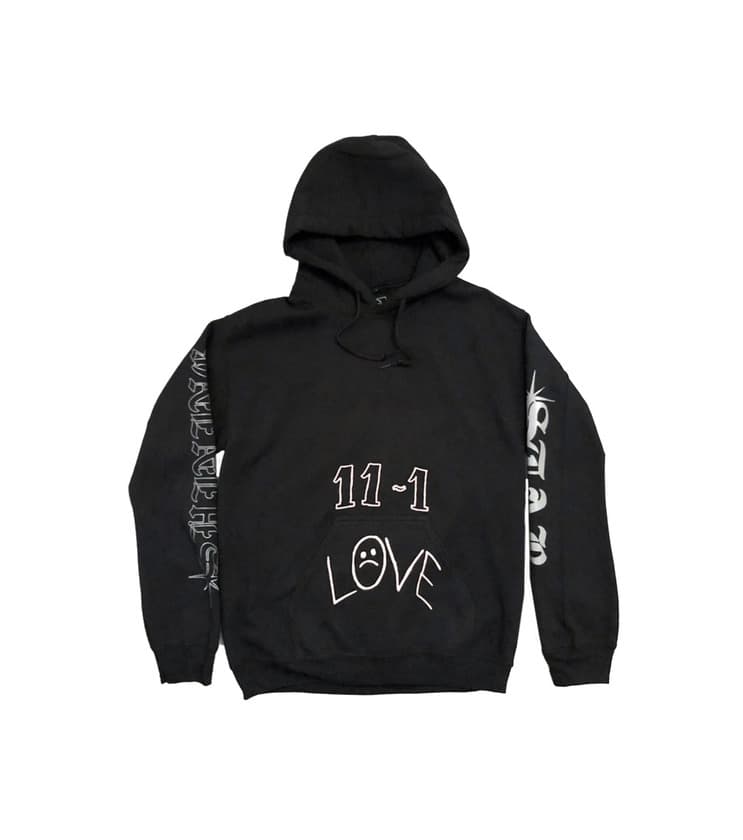 Product 11-1 Reflective Ink Black Hoodie
