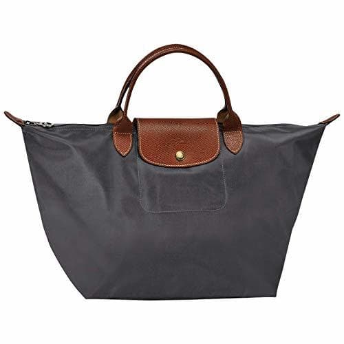 Fashion Longchamp - Bolsa de Sintético Mujer, color Negro, talla 19x30x31 cm