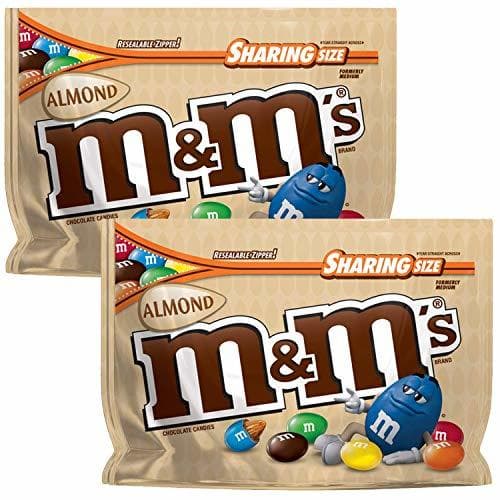 Product M&Ms Almendra dulce y chocolate Tamaño de la bolsa Sharing 263.7g 2