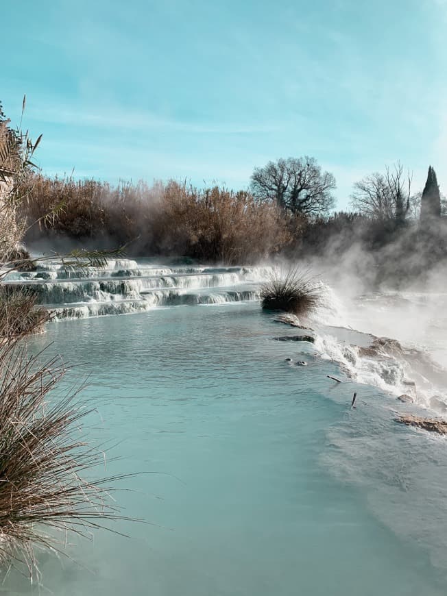 Lugar Saturnia, Toscana 