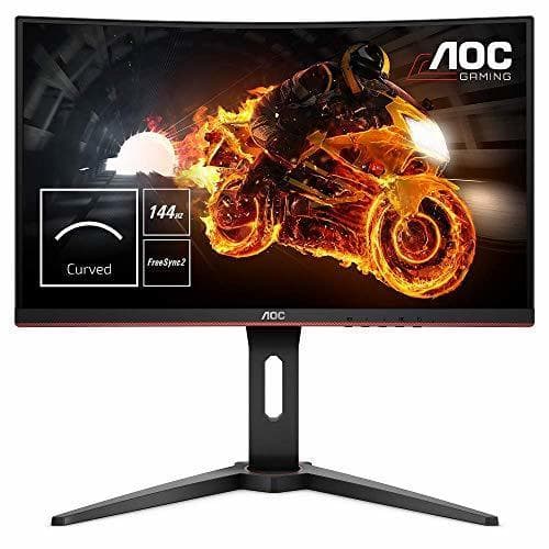 Electrónica AOC C24G1 - Monitor Gaming Curvo de 24" con Pantalla Full HD