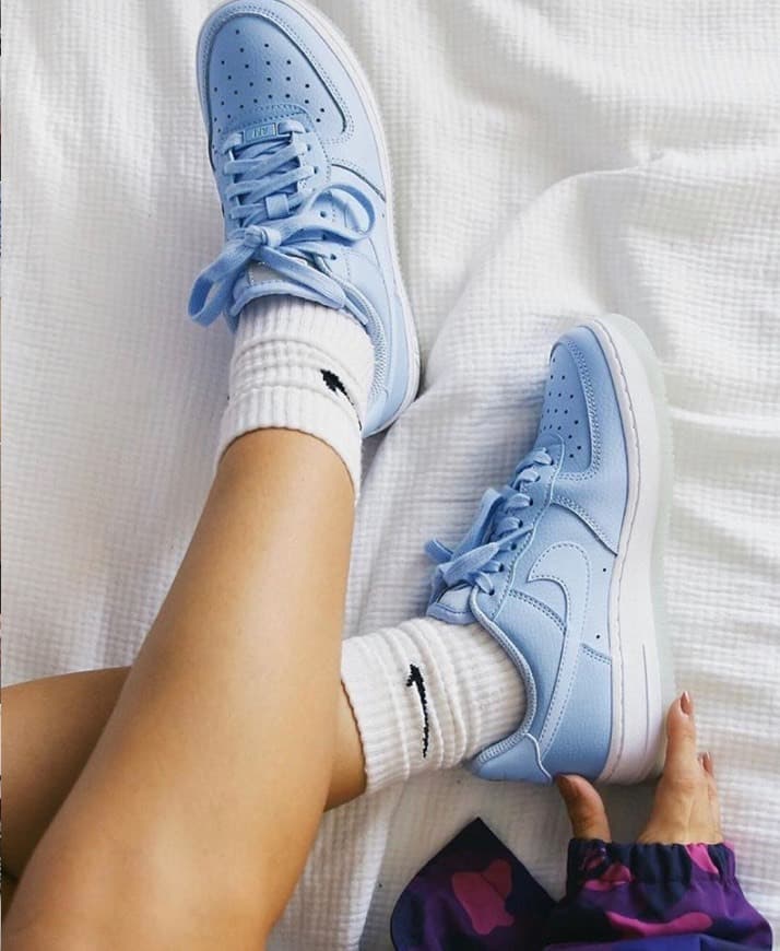 Moda Nike Air Force 1 - 💙