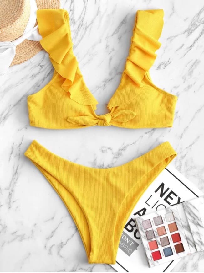 Product Bikini com folhos ZAFUL