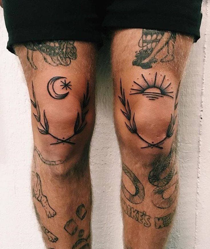 Fashion Leg tattoos