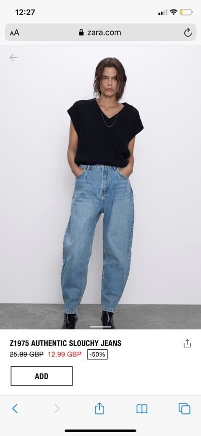 Producto Slouchy Jeans Zara