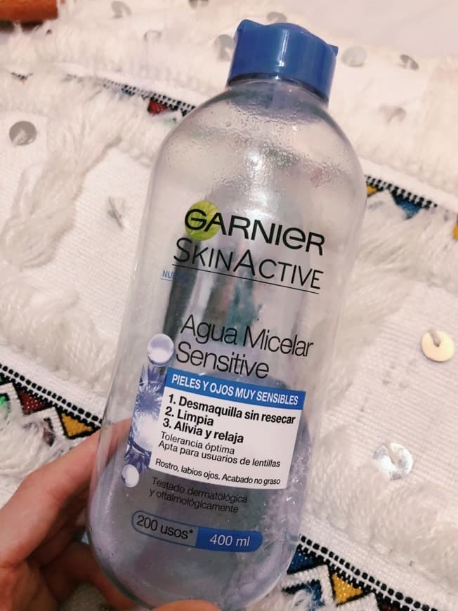 Belleza Garnier Skin Active Agua Micelar Sensitive para Pieles y Ojos Muy Sensibles